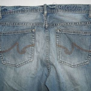 M. Gordon Distressed Mens Jeans Size 32 x 30